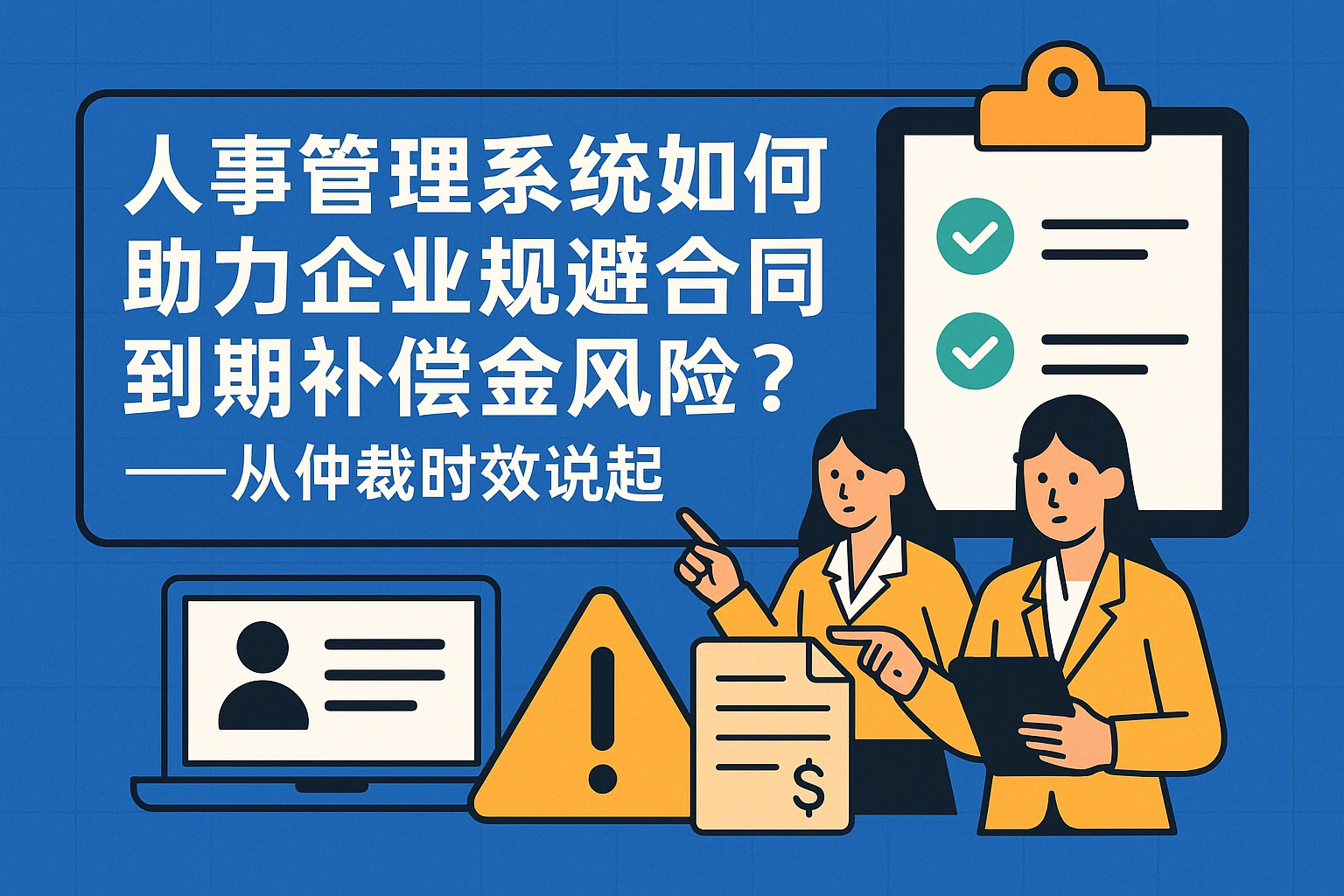 人事管理系统如何助力企业规避合同到期补偿金风险？——从仲裁时效说起