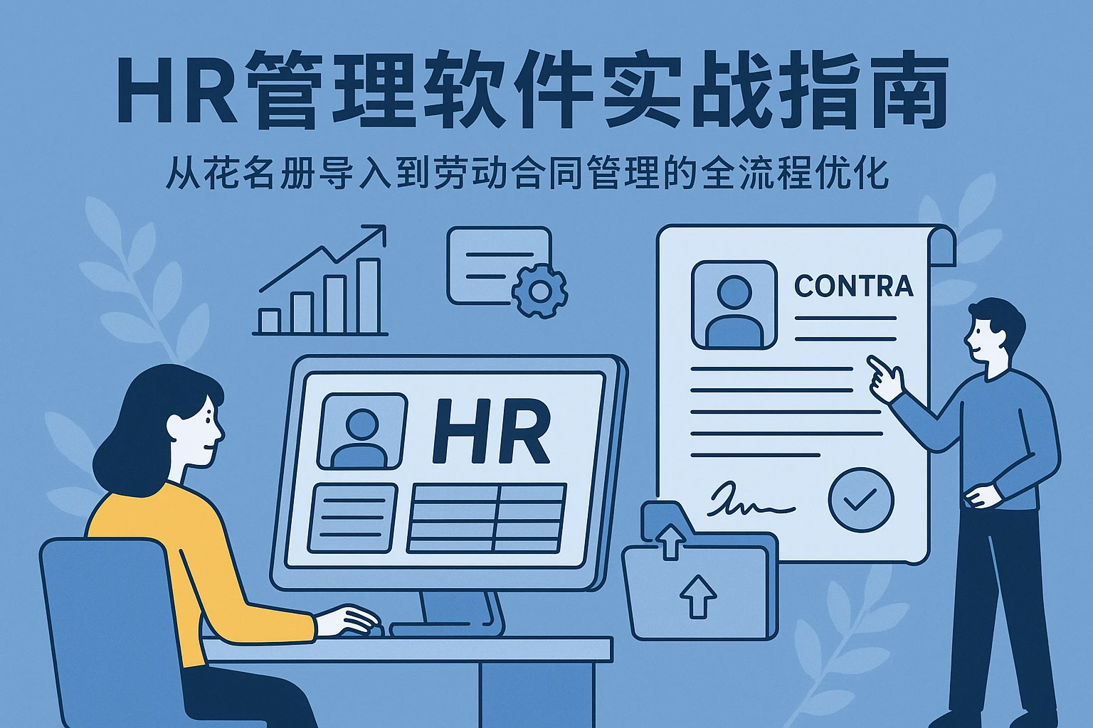 HR管理软件实战指南：从花名册导入到劳动合同管理的全流程优化