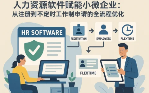 人力资源软件赋能小微企业：从注册到不定时工作制申请的全流程优化