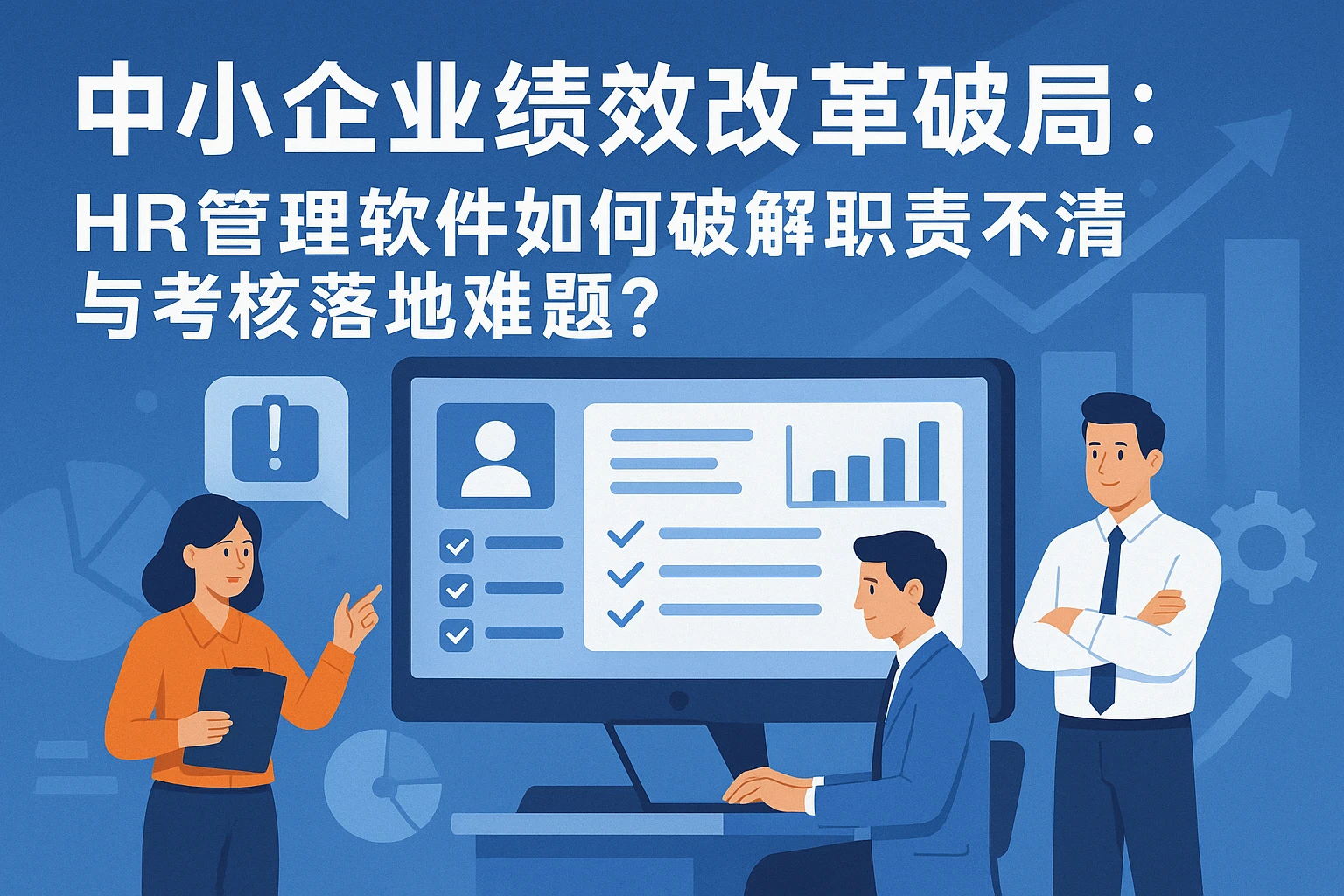 中小企业绩效改革破局：HR管理软件如何破解职责不清与考核落地难题？