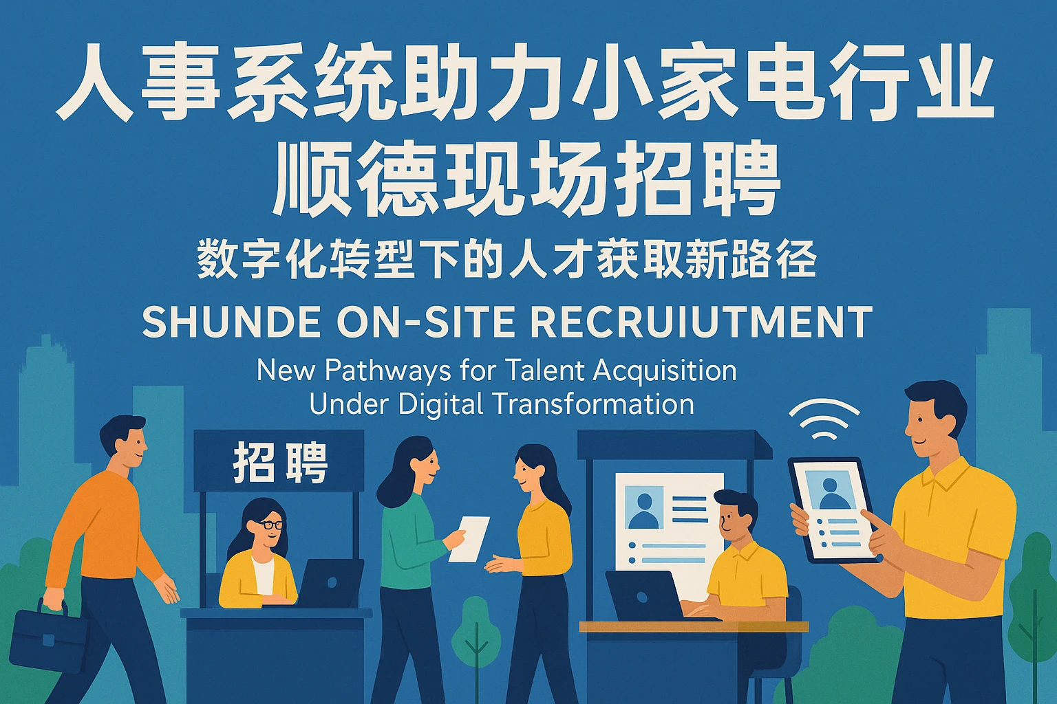 人事系统助力小家电行业顺德现场招聘：数字化转型下的人才获取新路径