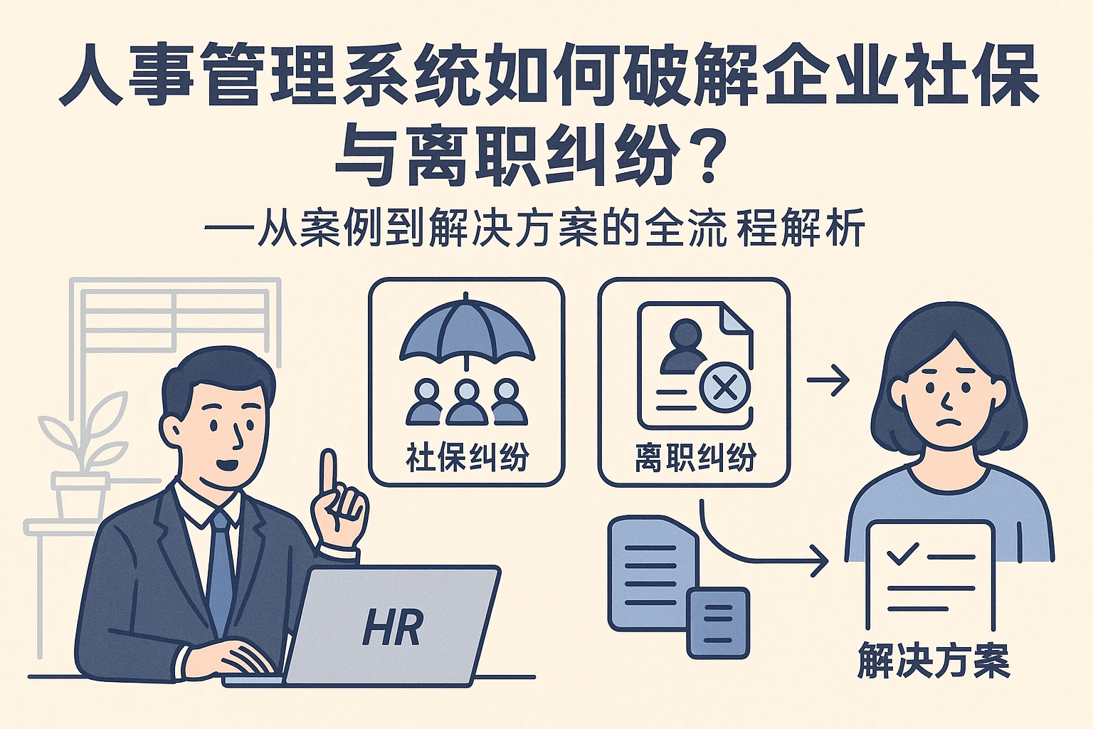 人事管理系统如何破解企业社保与离职纠纷？——从案例到解决方案的全流程解析