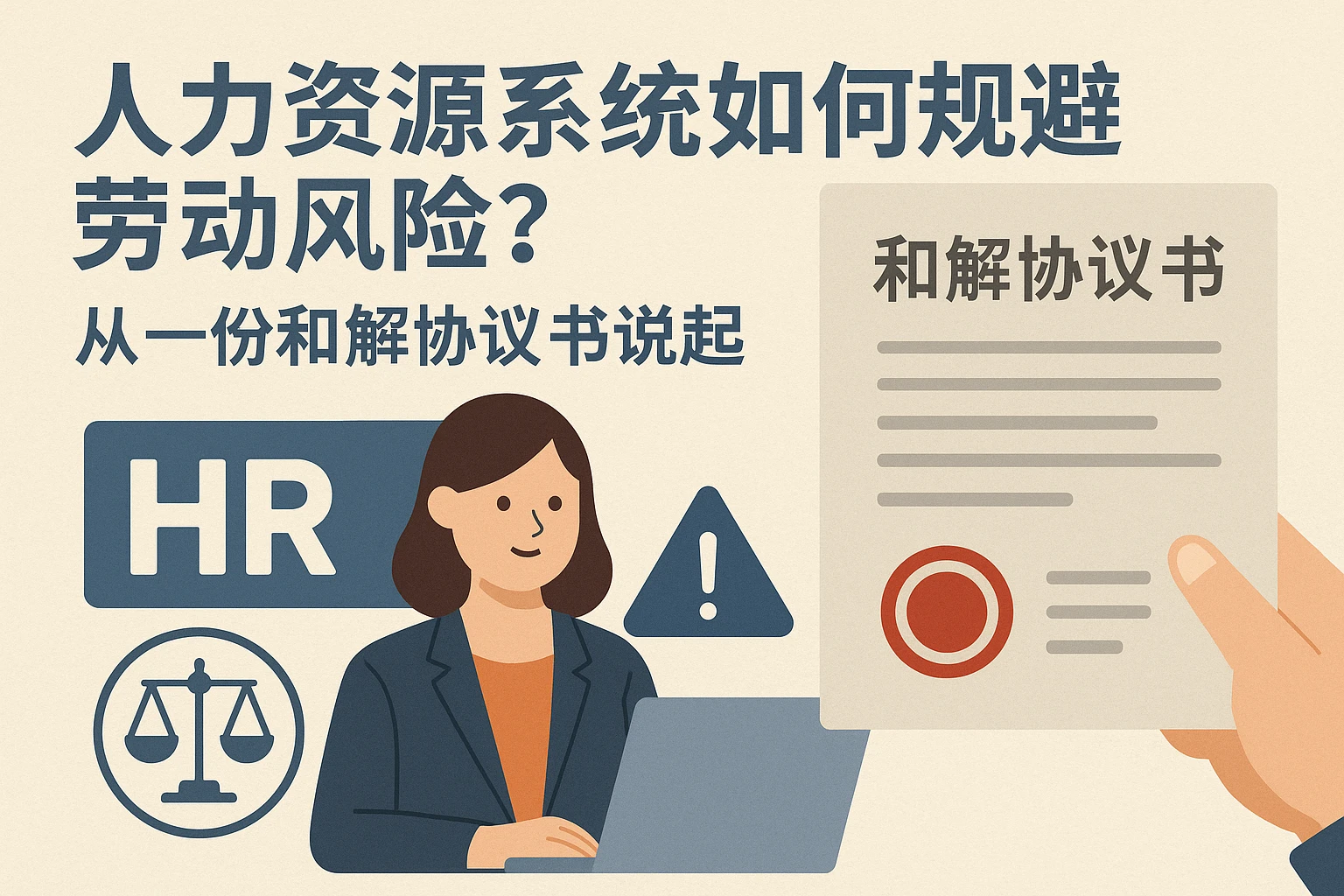 人力资源系统如何规避劳动风险？从一份和解协议书说起