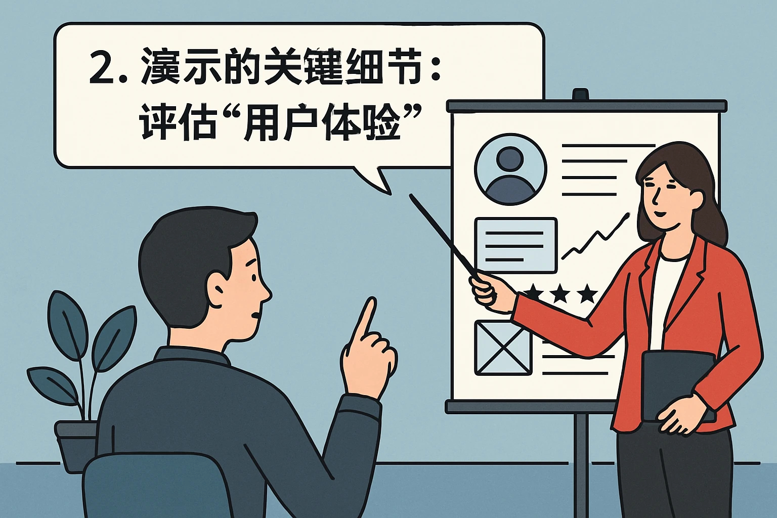 2. 演示的关键细节：评估“用户体验”
