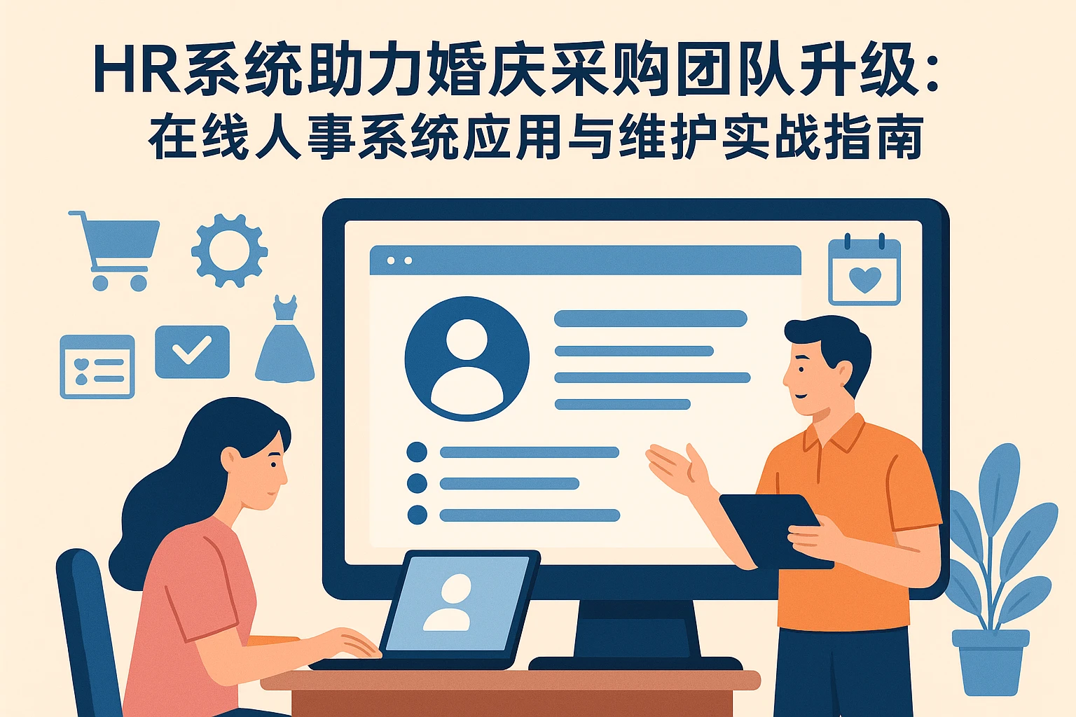 HR系统助力婚庆采购团队升级：在线人事系统应用与维护实战指南