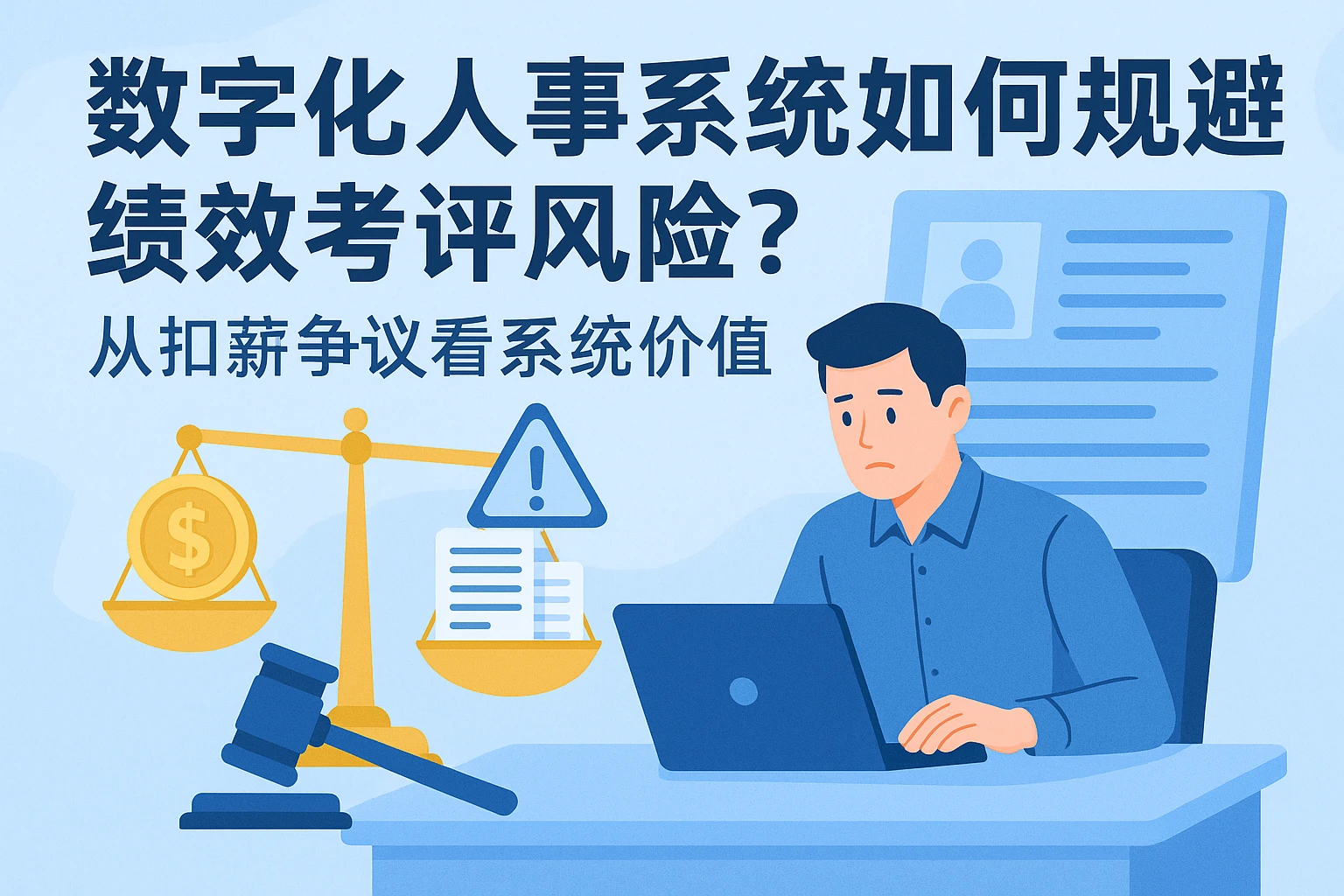 数字化人事系统如何规避绩效考评风险？从扣薪争议看系统价值