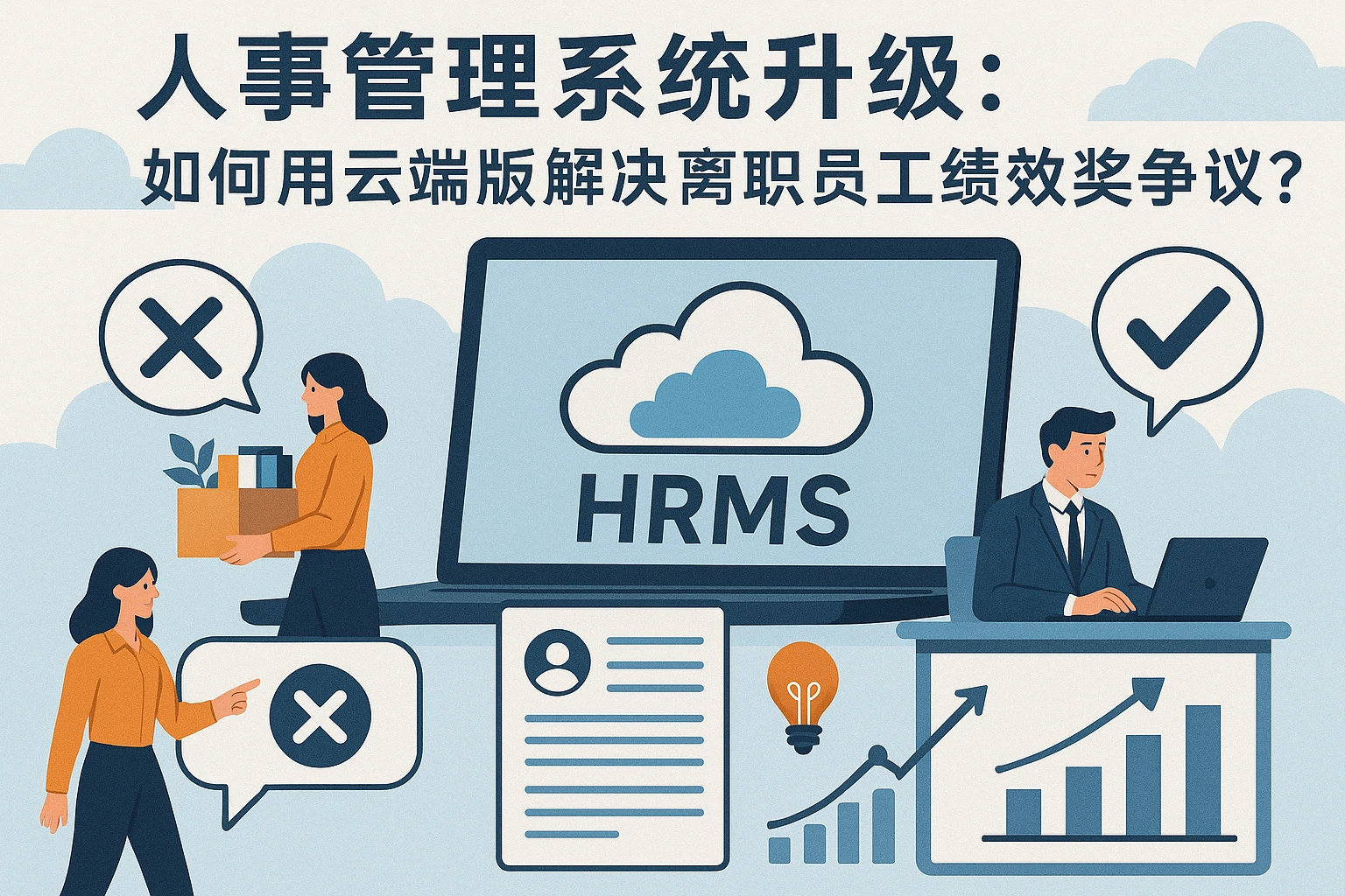 人事管理系统升级：如何用云端版解决离职员工绩效奖争议？
