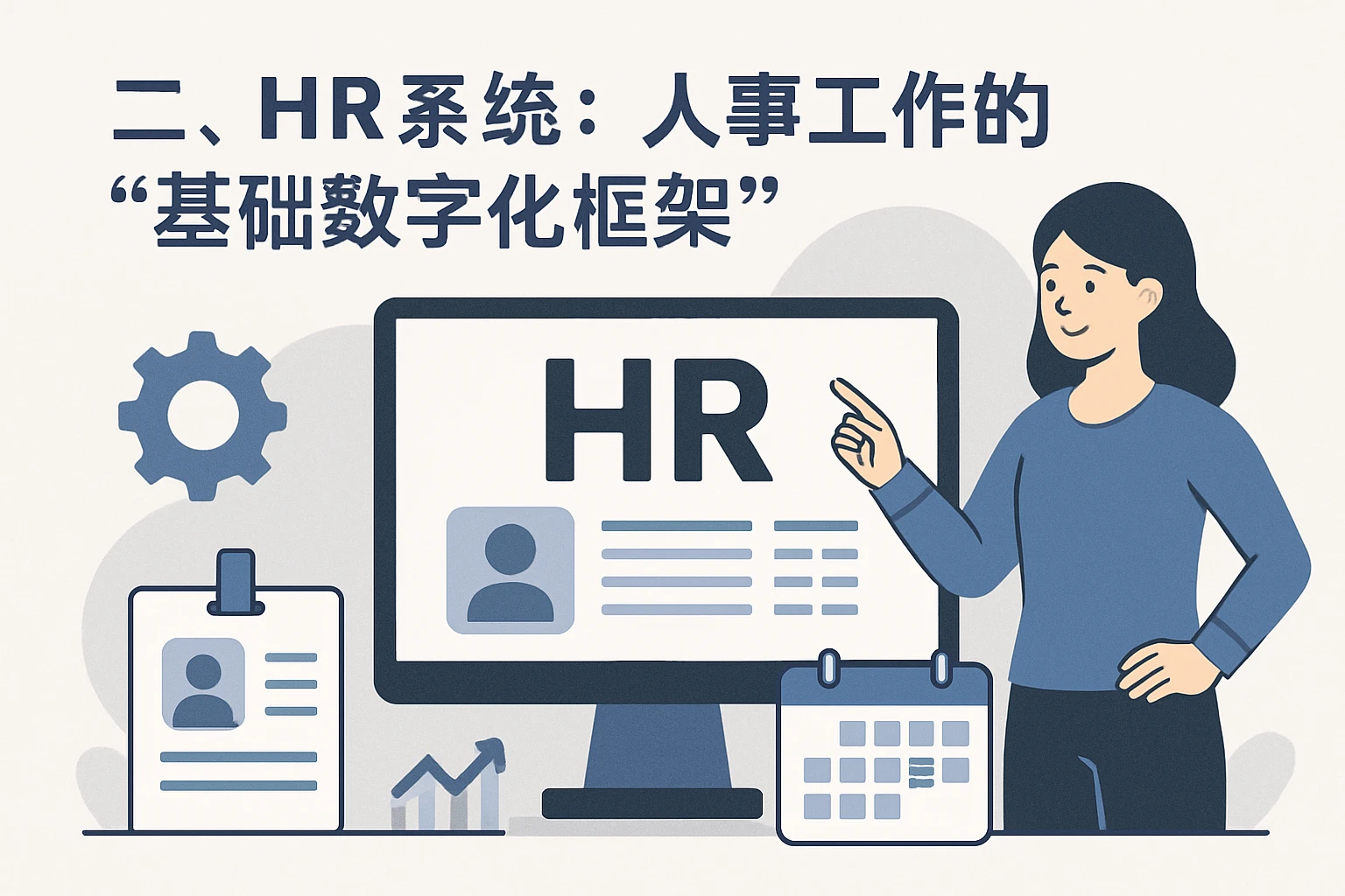 二、HR系统：人事工作的“基础数字化框架”