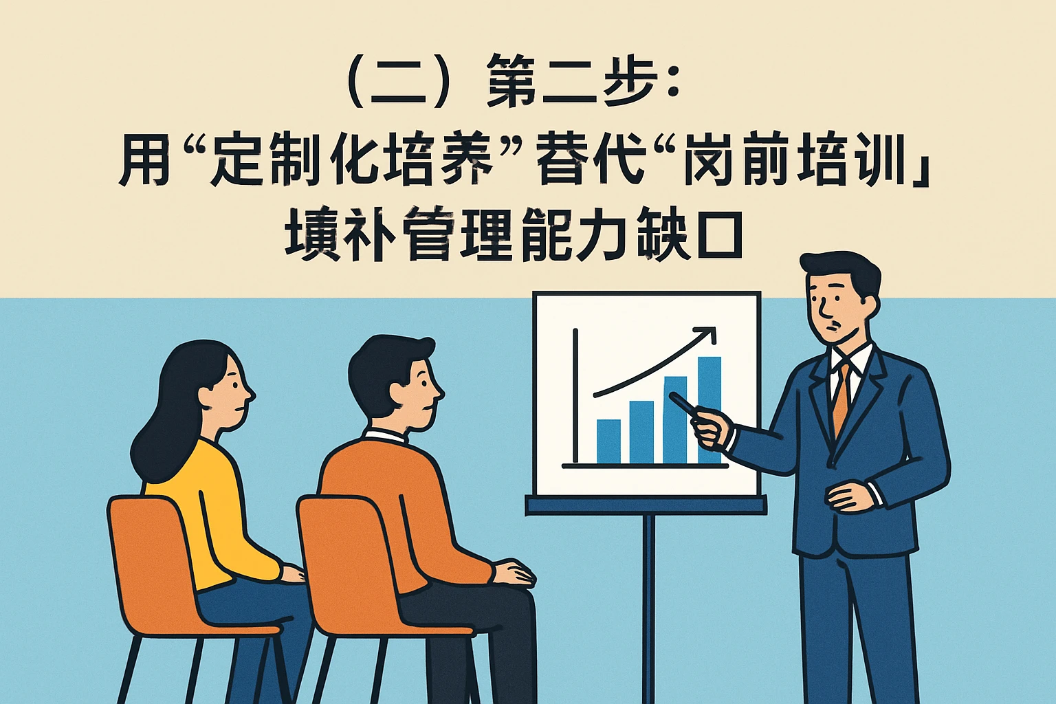 （二）第二步：用“定制化培养”替代“岗前培训”，填补管理能力缺口