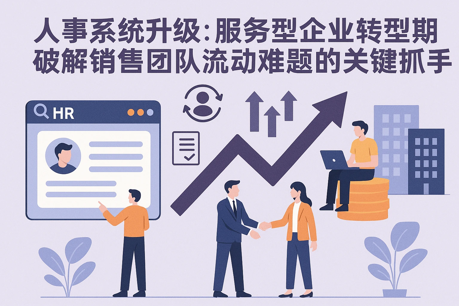 人事系统升级：服务型企业转型期破解销售团队流动难题的关键抓手