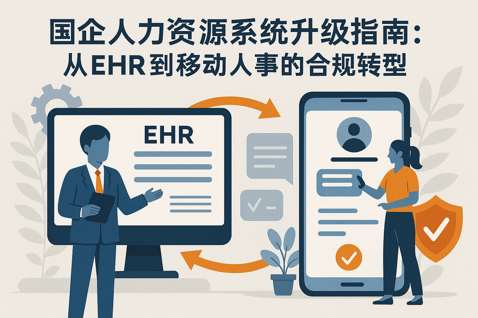 国企人力资源系统升级指南：从EHR到移动人事的合规转型