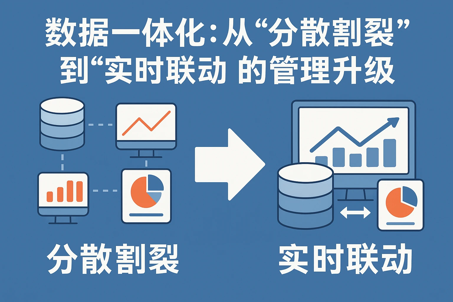 2. 数据一体化：从“分散割裂”到“实时联动”的管理升级