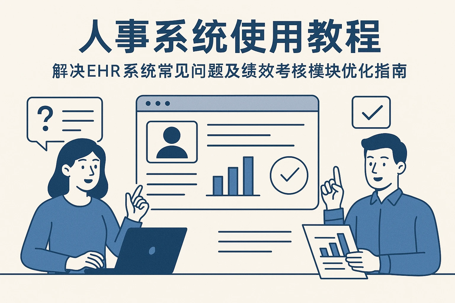 人事系统使用教程：解决EHR系统常见问题及绩效考核模块优化指南