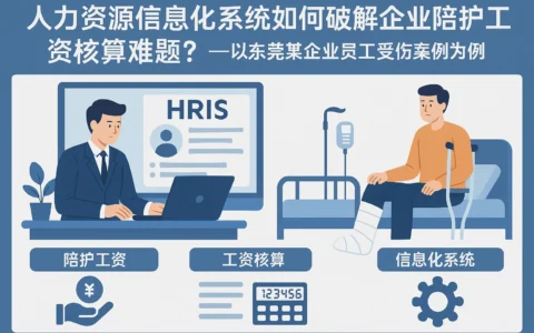 人力资源信息化系统如何破解企业陪护工资核算难题?——以东莞某企业员工受伤案例为例