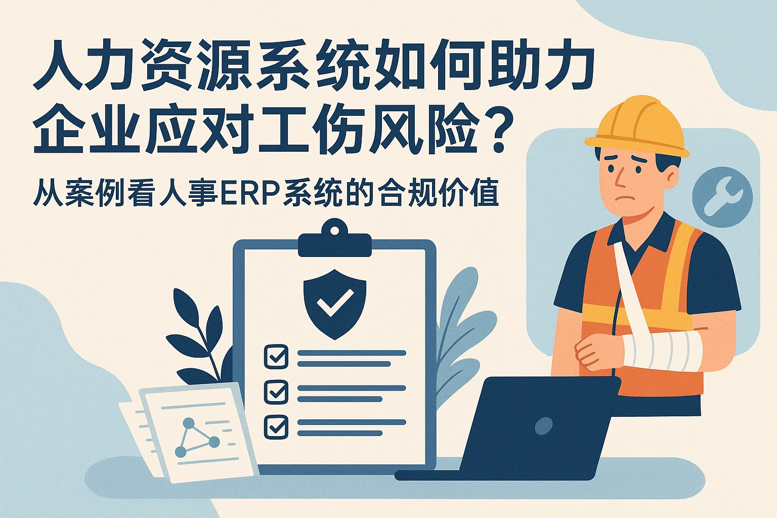 人力资源系统如何助力企业应对工伤风险？从案例看人事ERP系统的合规价值