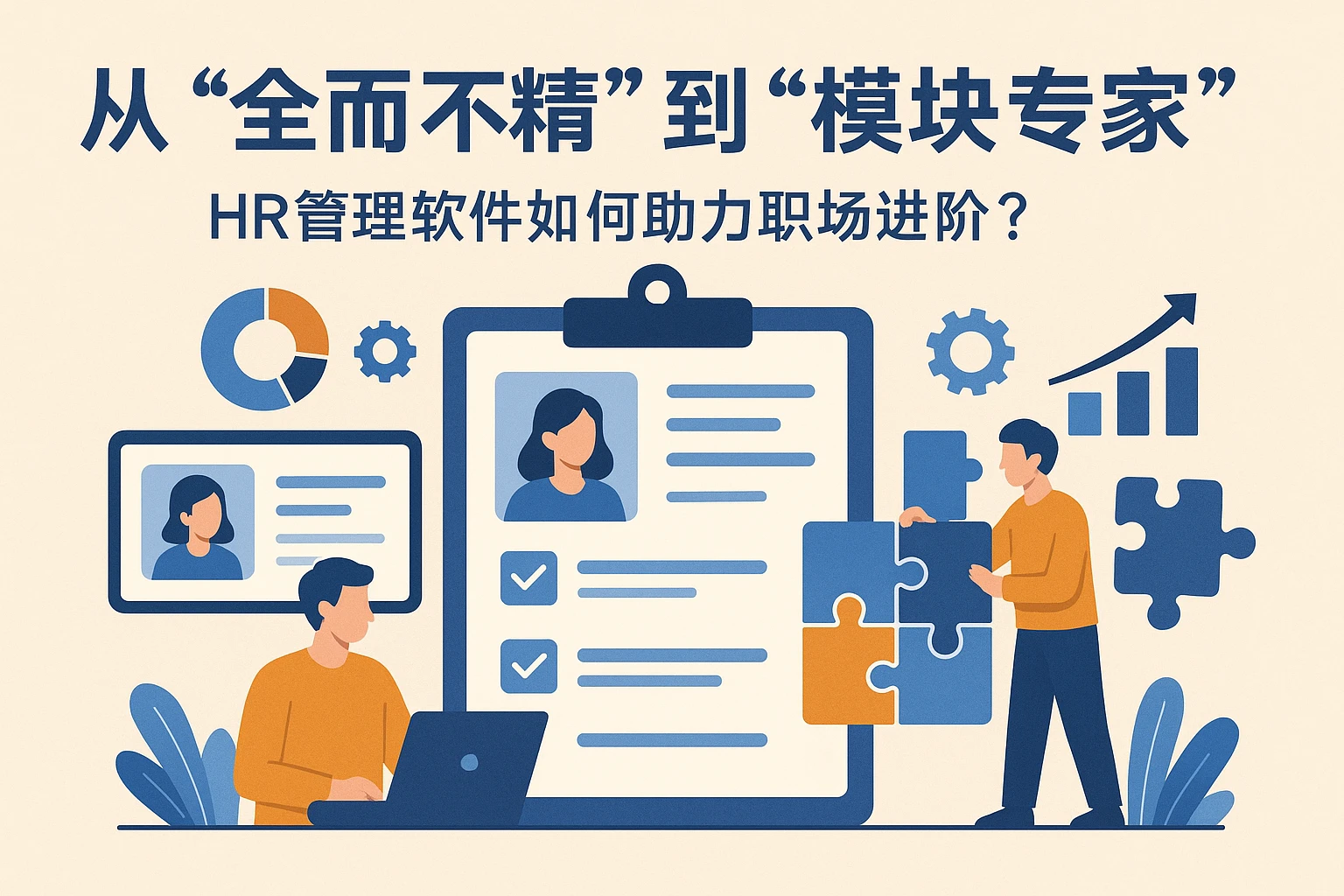 从“全而不精”到“模块专家”：HR管理软件如何助力职场进阶？
