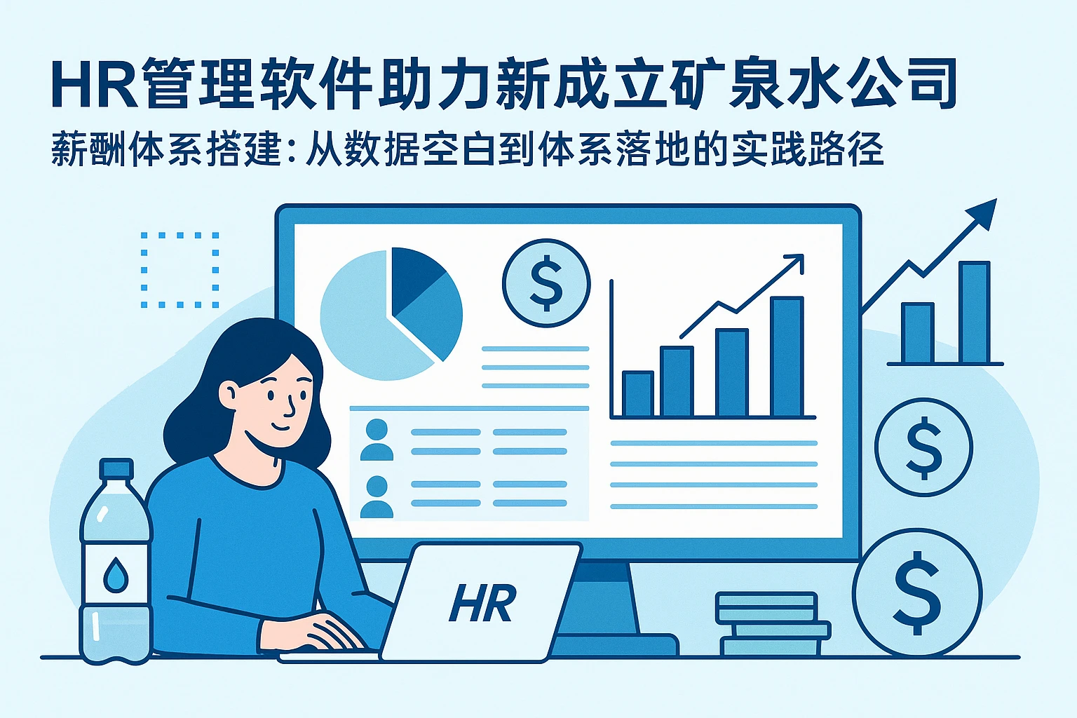 HR管理软件助力新成立矿泉水公司薪酬体系搭建：从数据空白到体系落地的实践路径