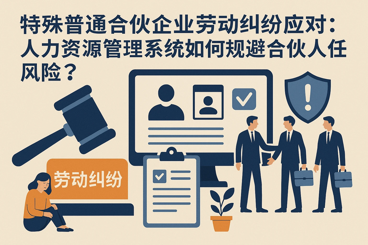特殊普通合伙企业劳动纠纷应对：人力资源管理系统如何规避合伙人责任风险？