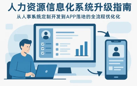 人力资源信息化系统升级指南：从人事系统定制开发到APP落地的全流程优化