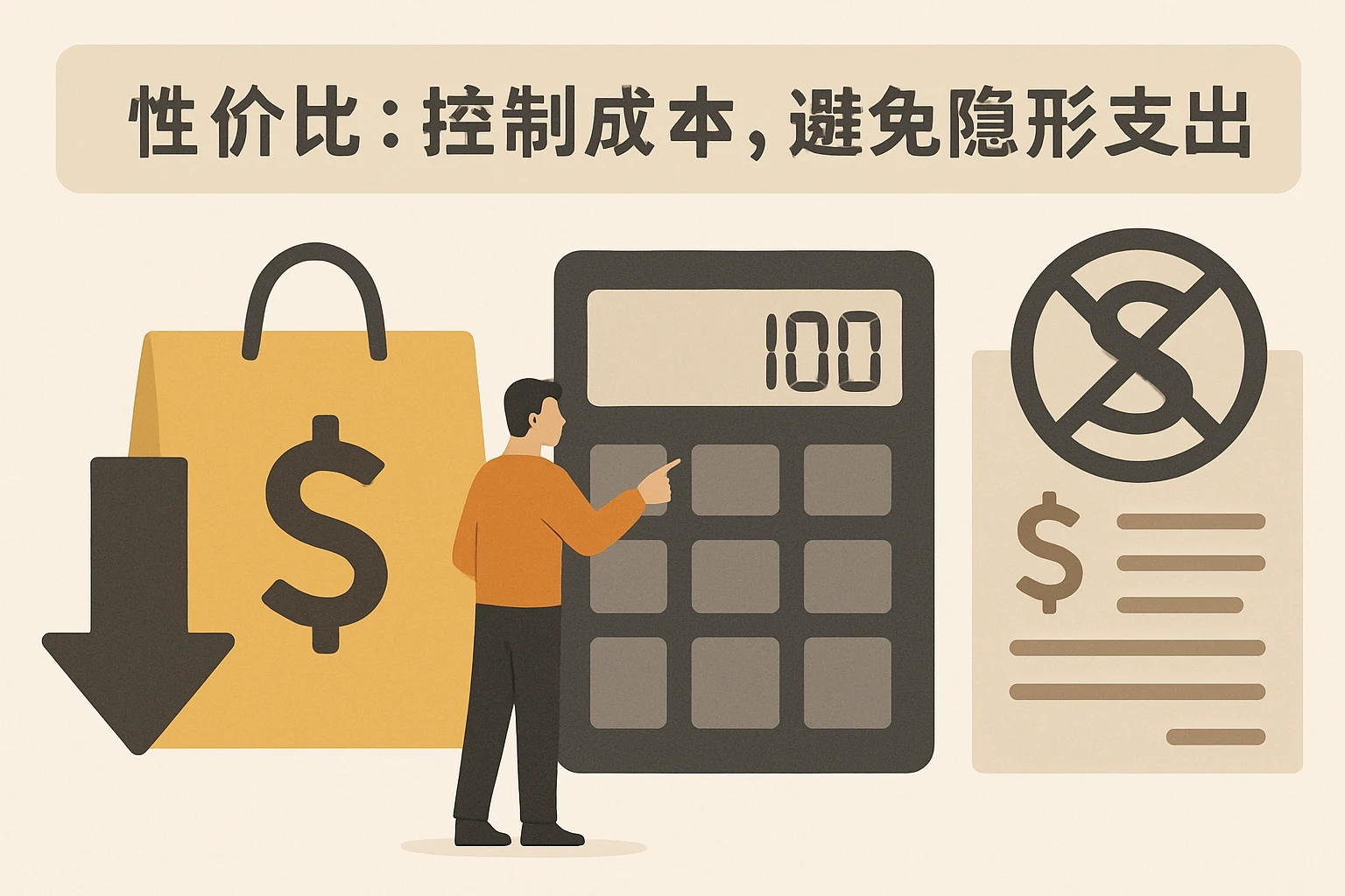 2. 性价比：控制成本，避免隐形支出
