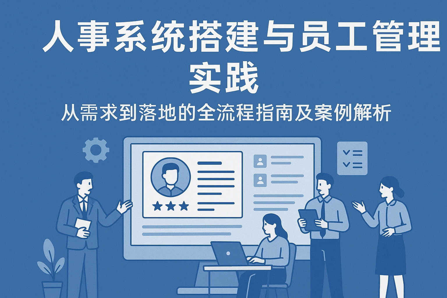 人事系统搭建与员工管理实践：从需求到落地的全流程指南及案例解析