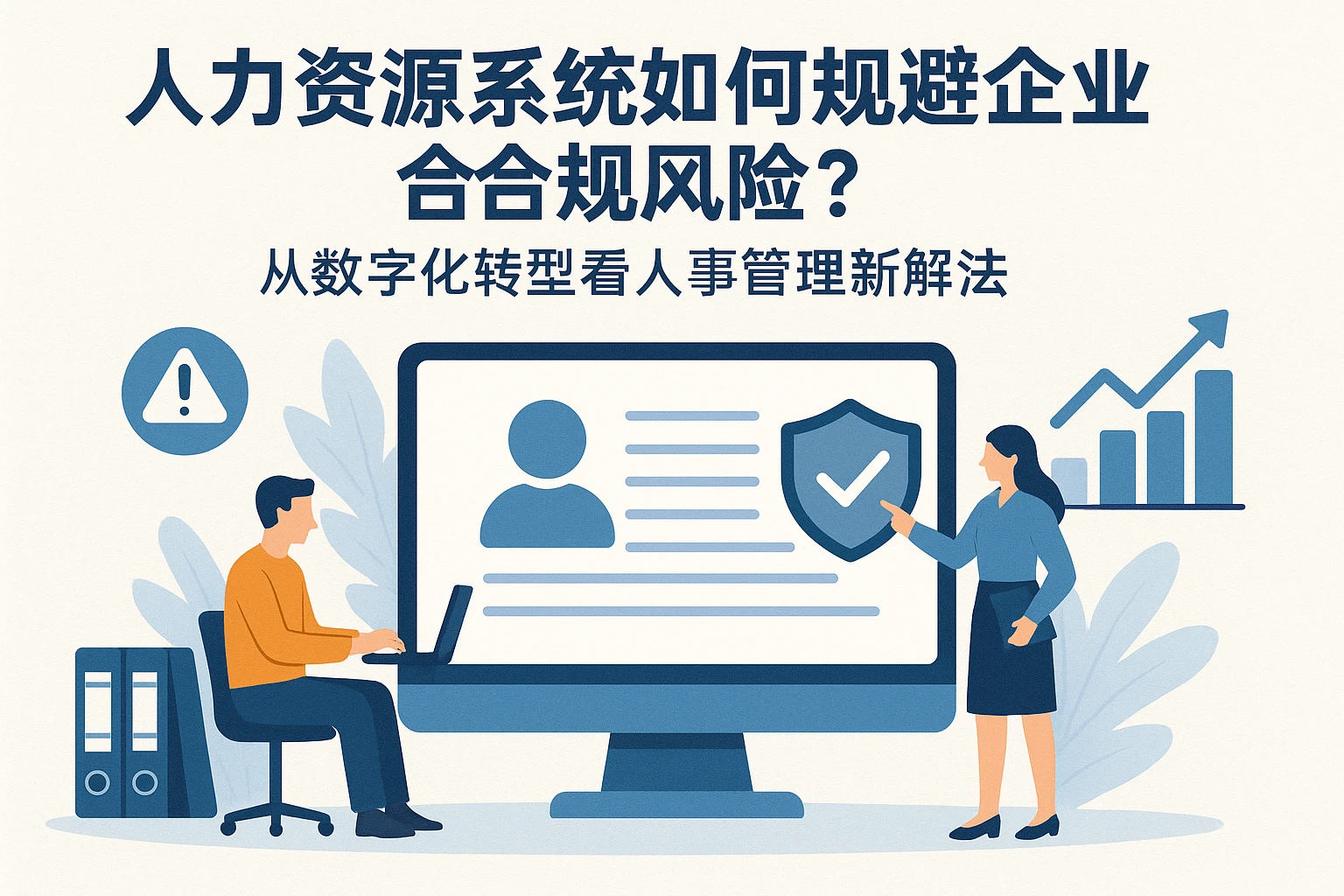 人力资源系统如何规避企业合规风险？从数字化转型看人事管理新解法