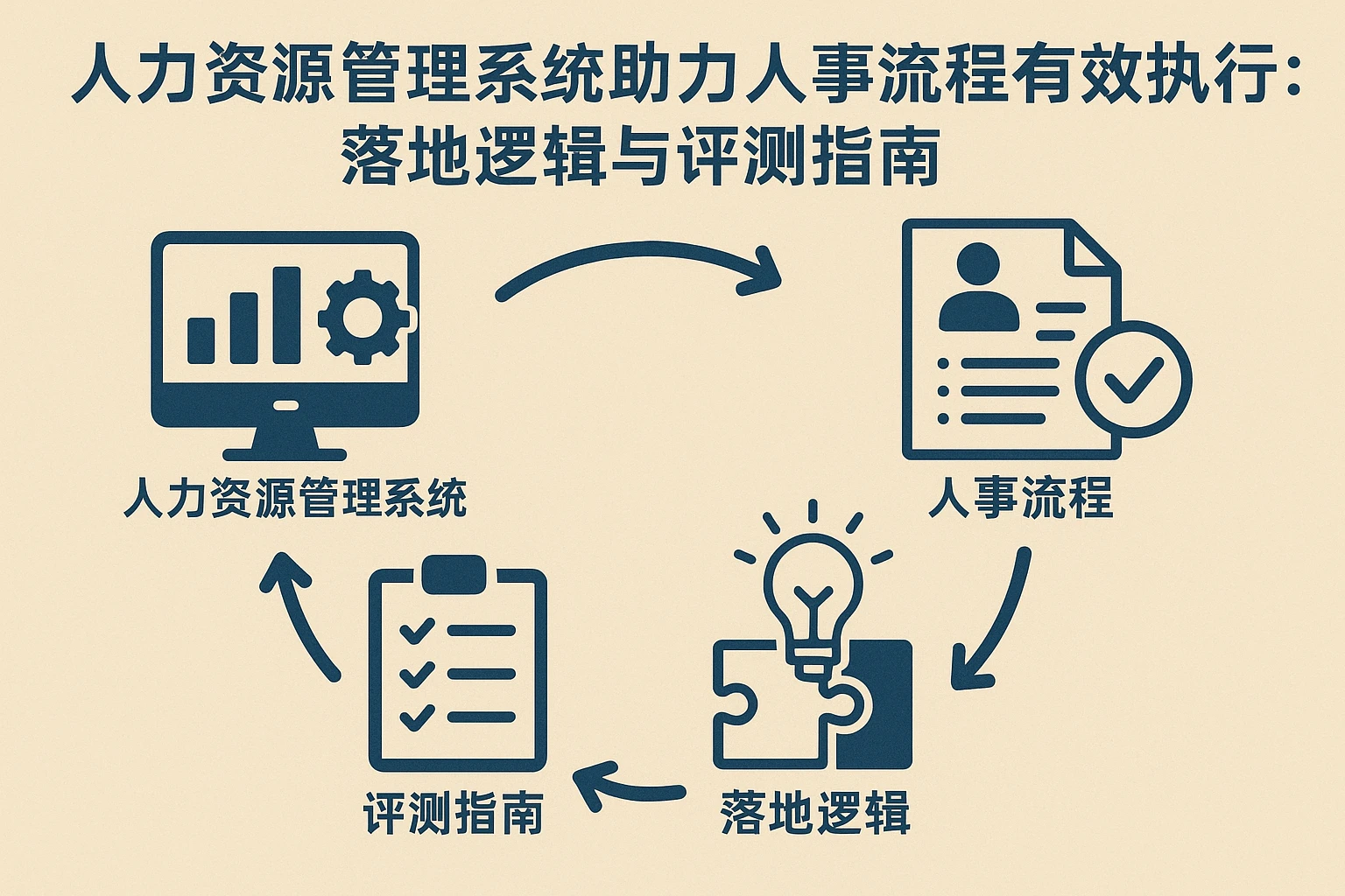 人力资源管理系统助力人事流程有效执行：落地逻辑与评测指南