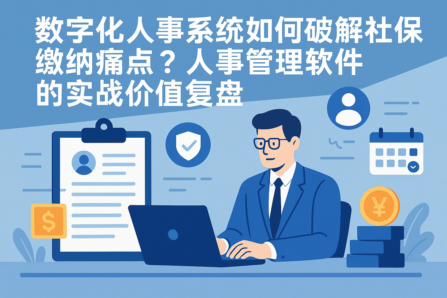 数字化人事系统如何破解社保缴纳痛点？人事管理软件的实战价值复盘