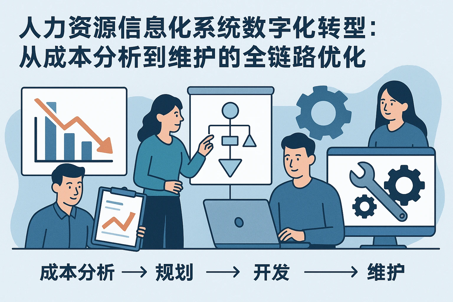 人力资源信息化系统数字化转型：从成本分析到维护的全链路优化