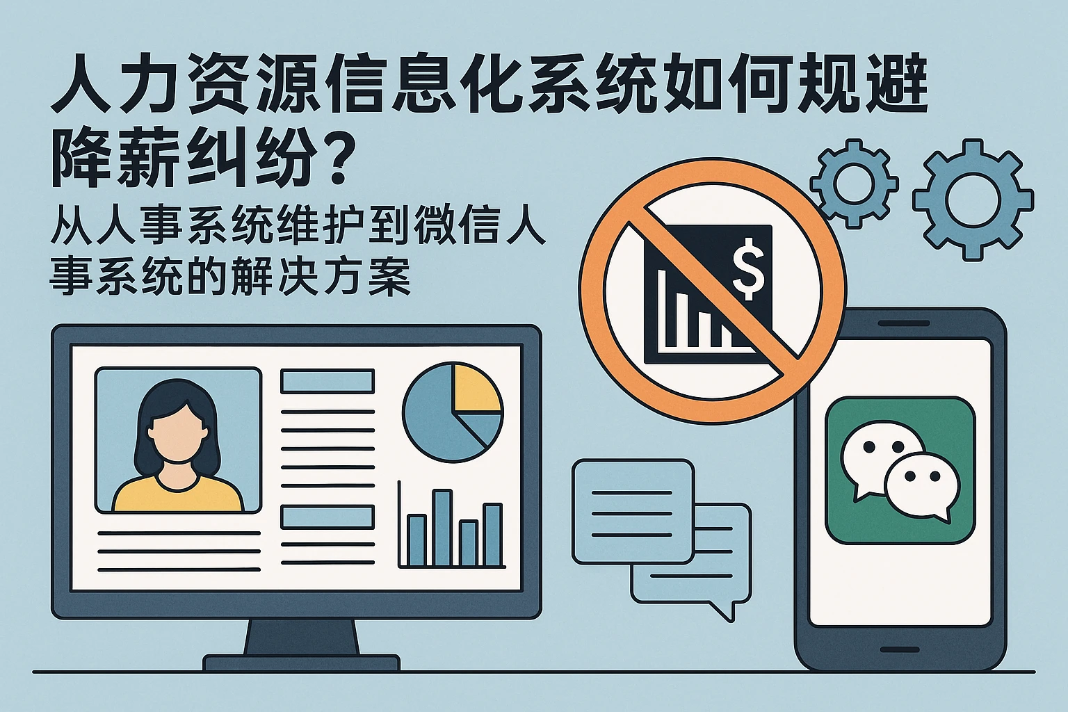 人力资源信息化系统如何规避降薪纠纷？从人事系统维护到微信人事系统的解决方案