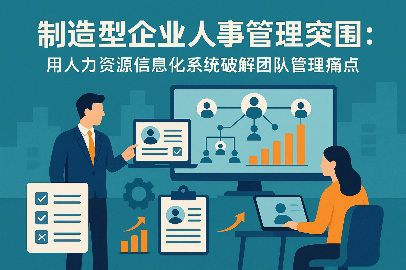 制造型企业人事管理突围：用人力资源信息化系统破解团队管理痛点