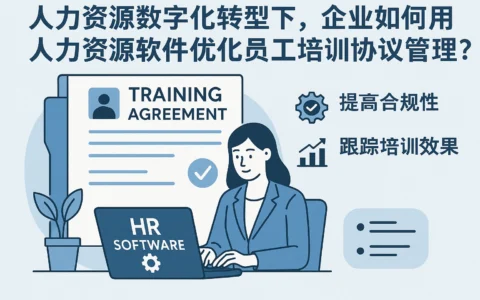 人力资源数字化转型下，企业如何用人力资源软件优化员工培训协议管理？