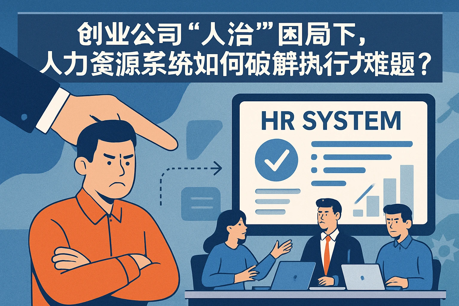 创业公司“人治”困局下，人力资源系统如何破解执行力难题？