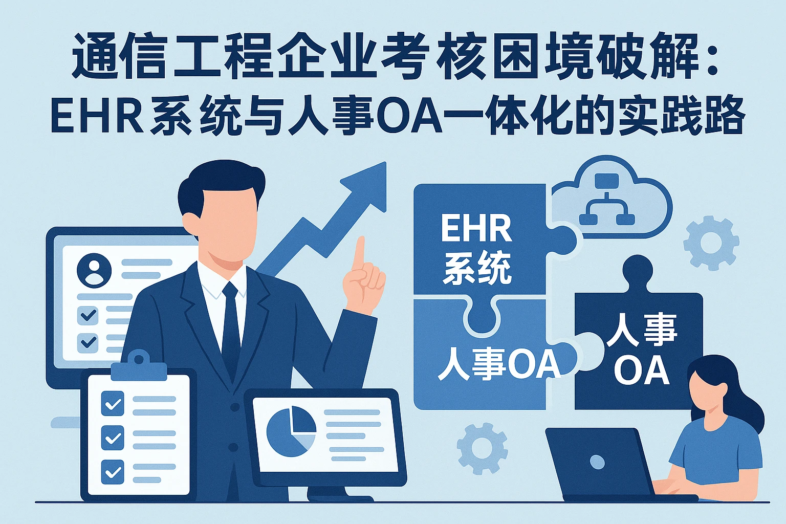 通信工程企业考核困境破解：EHR系统与人事OA一体化的实践路径