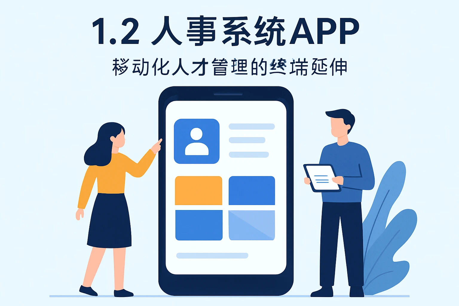 1.2 人事系统APP：移动化人才管理的终端延伸