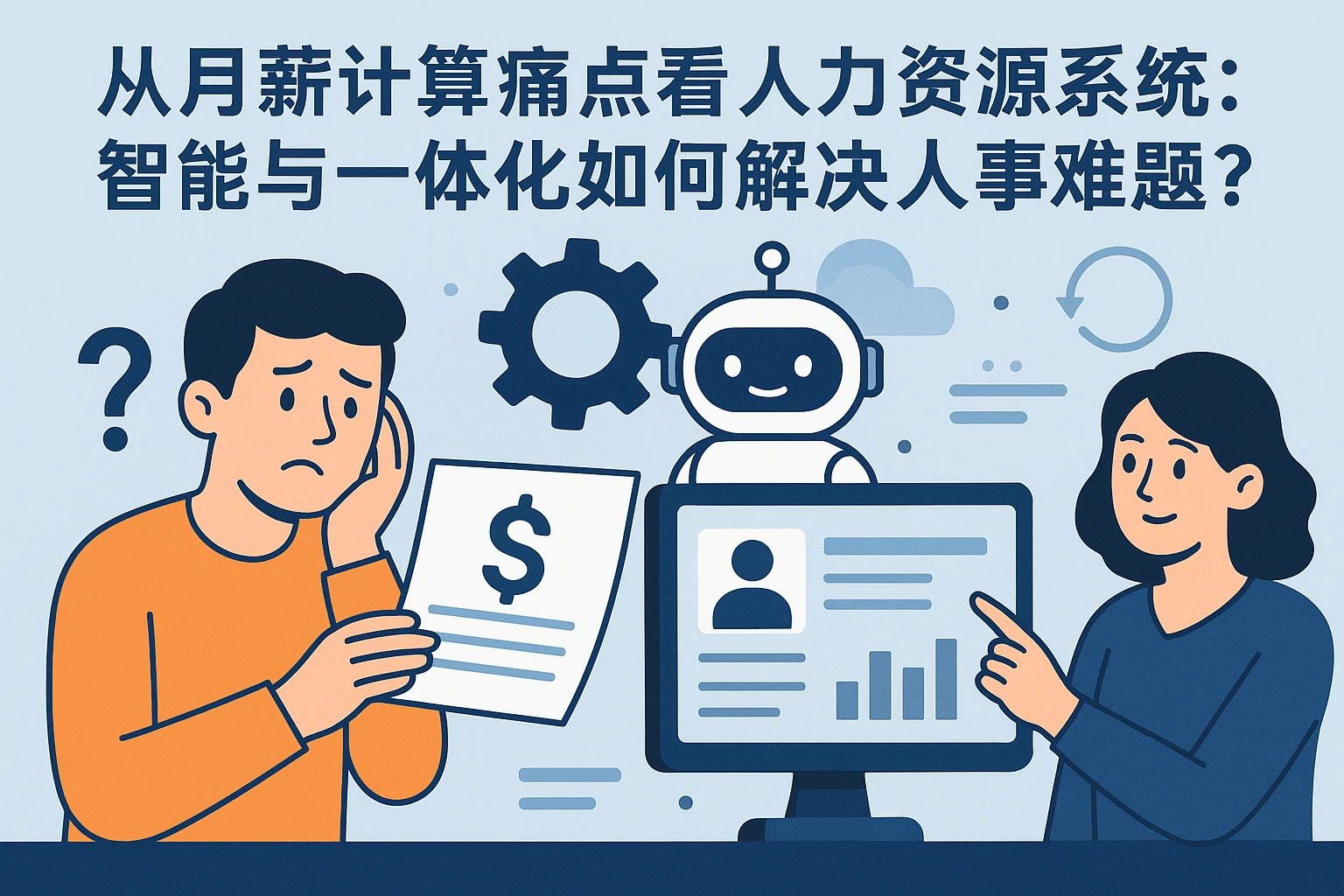 从月薪计算痛点看人力资源系统：智能与一体化如何解决人事难题？