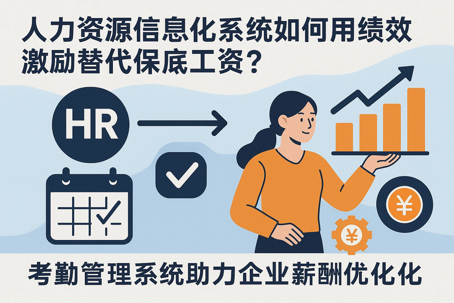 人力资源信息化系统如何用绩效激励替代保底工资？——考勤管理系统助力企业薪酬优化