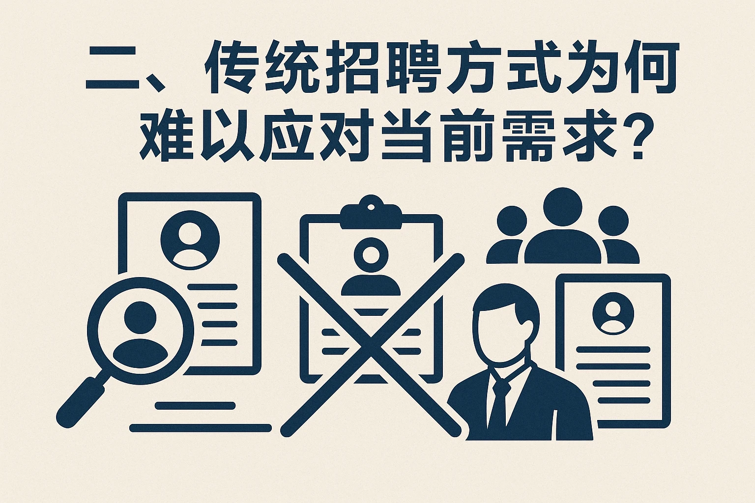 二、传统招聘方式为何难以应对当前需求？