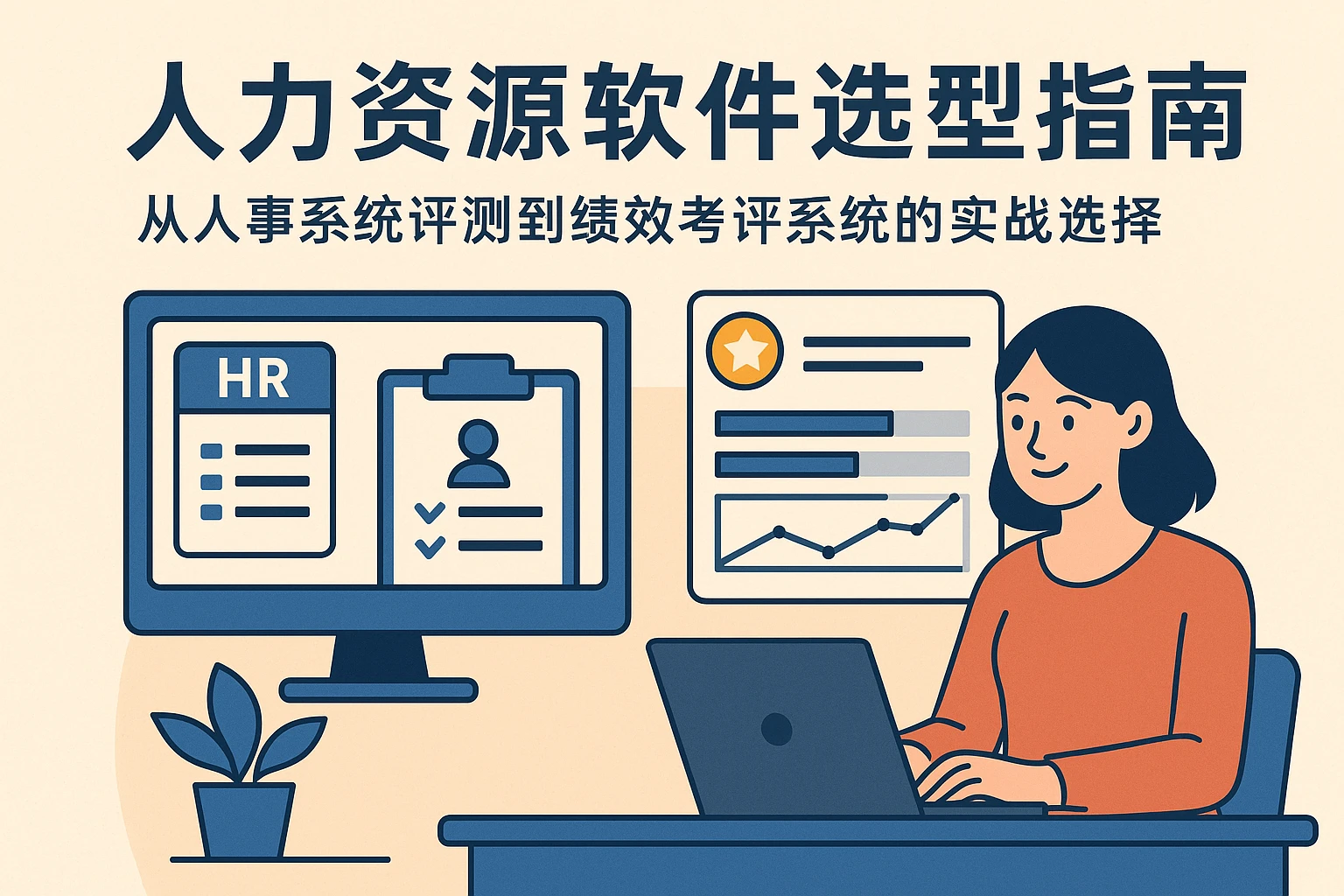 人力资源软件选型指南：从人事系统评测到绩效考评系统的实战选择