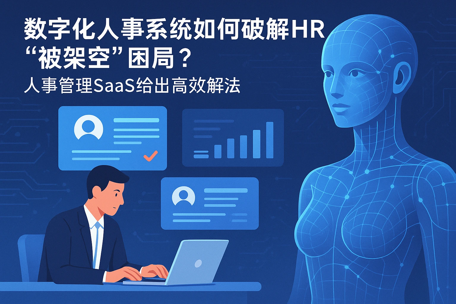 数字化人事系统如何破解HR“被架空”困局？人事管理SaaS给出高效解法