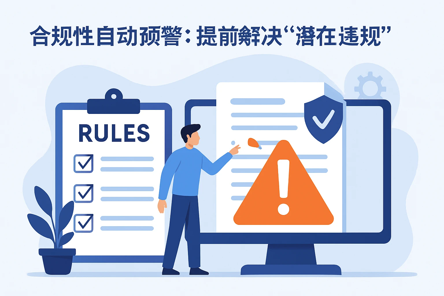 2. 合规性自动预警：提前解决“潜在违规”