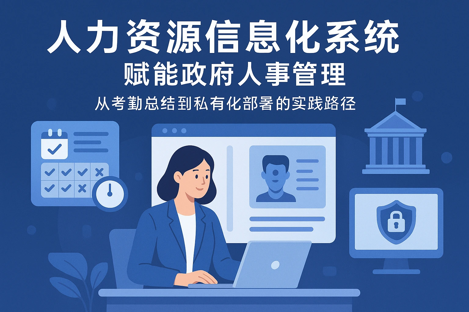 人力资源信息化系统赋能政府人事管理：从考勤总结到私有化部署的实践路径
