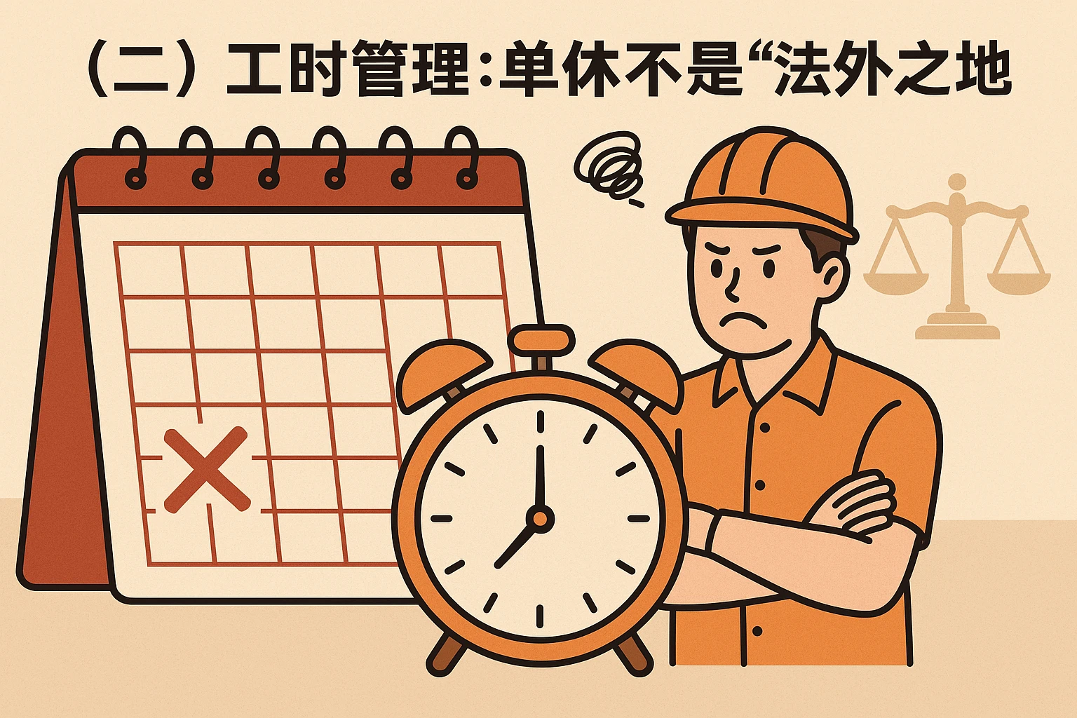 （二）工时管理：单休不是“法外之地”