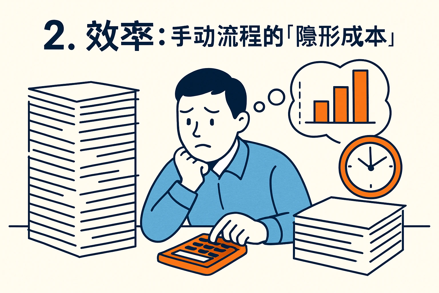 2. 效率：手动流程的“隐形成本”