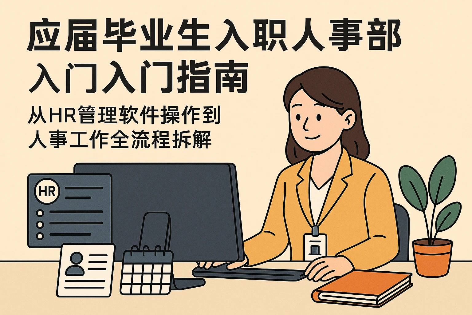 应届毕业生入职人事部入门指南：从HR管理软件操作到人事工作全流程拆解