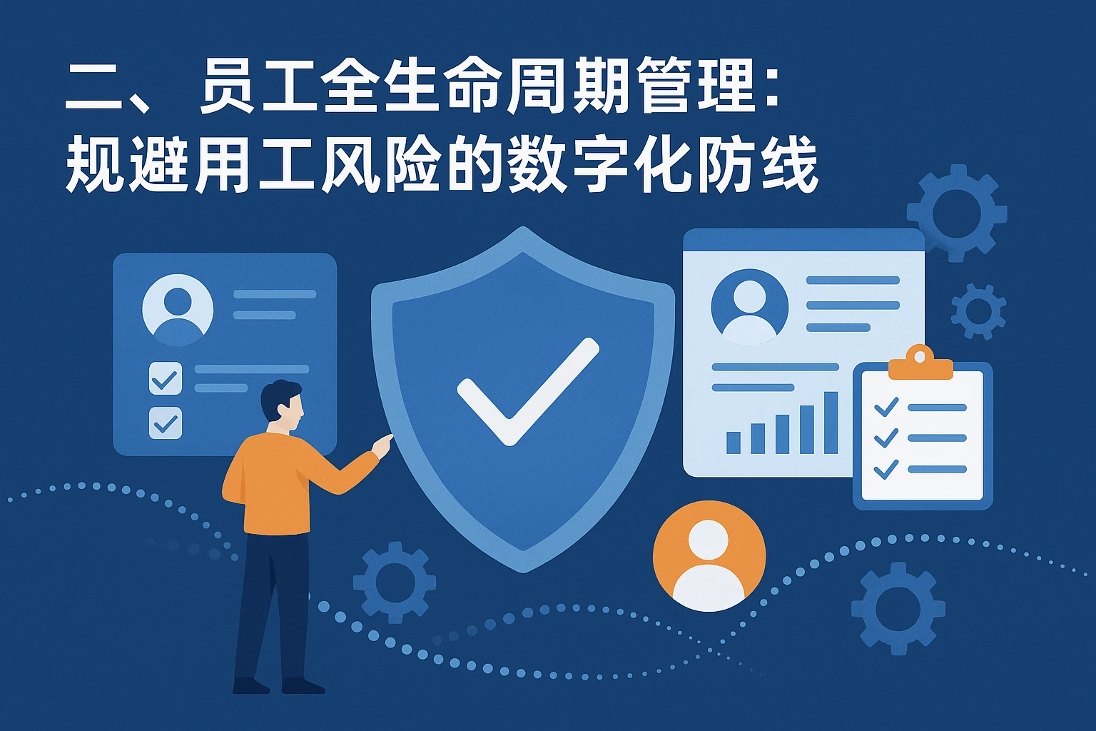 二、员工全生命周期管理：规避用工风险的数字化防线