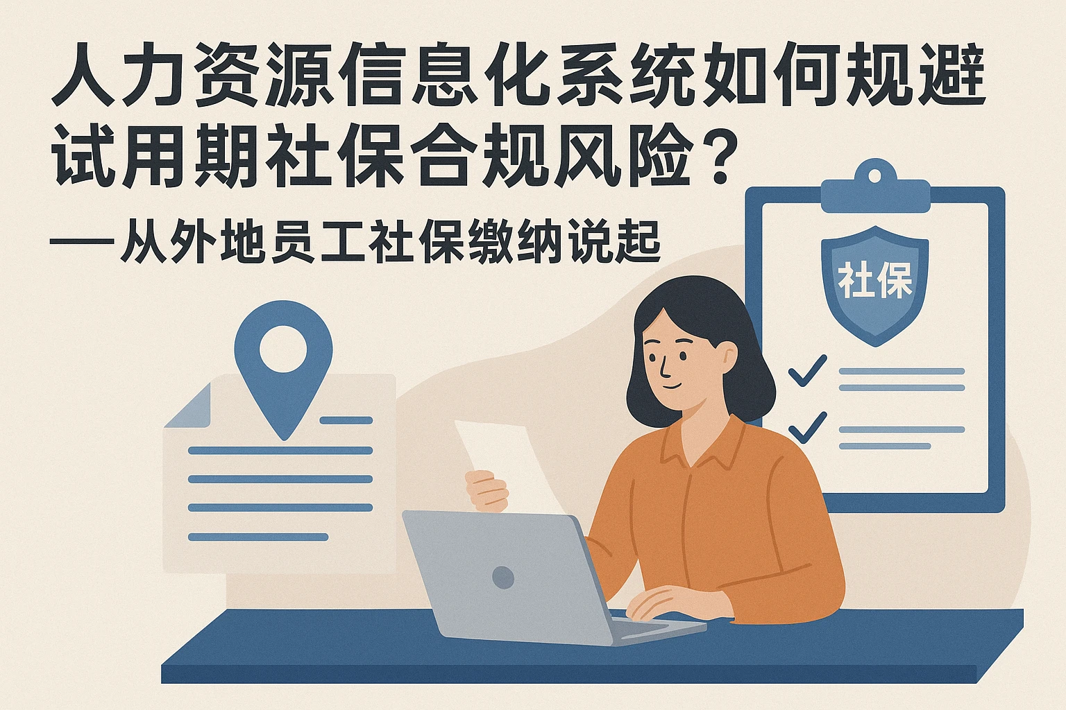 人力资源信息化系统如何规避试用期社保合规风险？——从外地员工社保缴纳说起