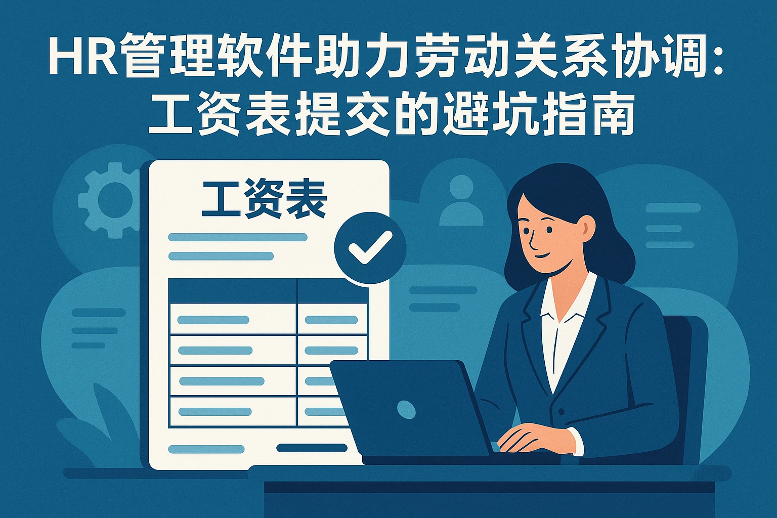 HR管理软件助力劳动关系协调：工资表提交的避坑指南