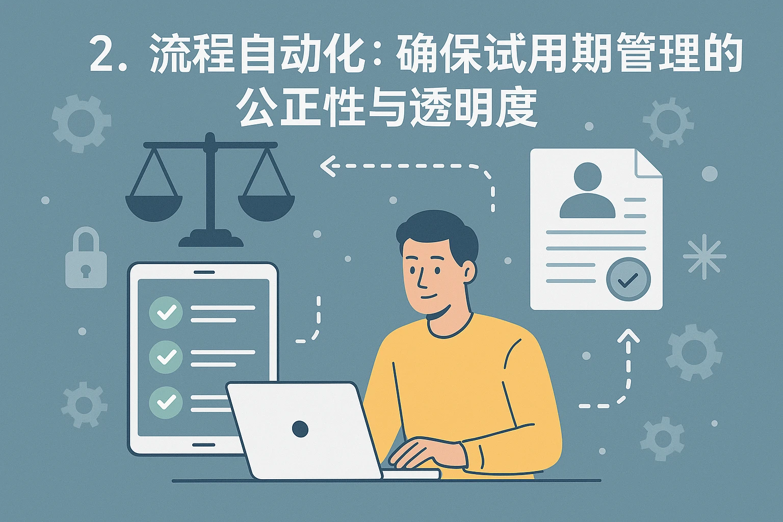 2. 流程自动化：确保试用期管理的公正性与透明度