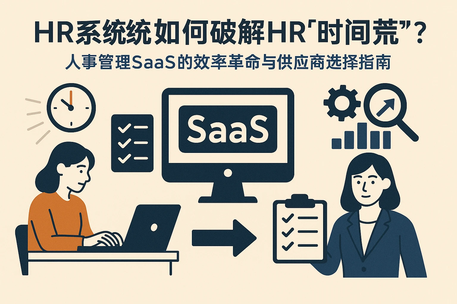 HR系统如何破解HR“时间荒”？人事管理SaaS的效率革命与供应商选择指南